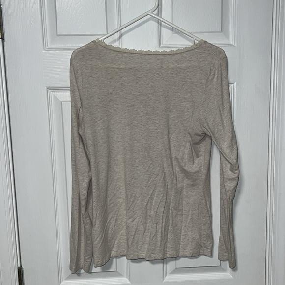 Lands' End Size M Long-sleeve Blouse - Picture 4 of 4